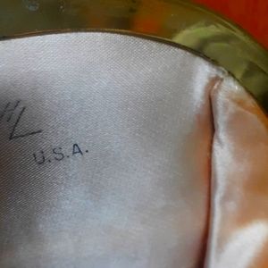 Vintage gold lame small evening bag marked HL USA(Henry Levin).